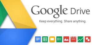An advertisement of Google Drive